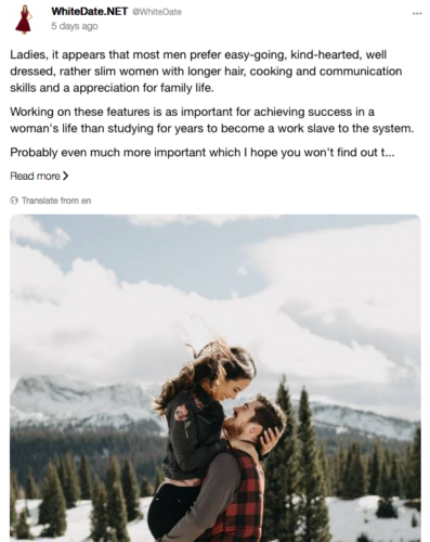 Dating White Men