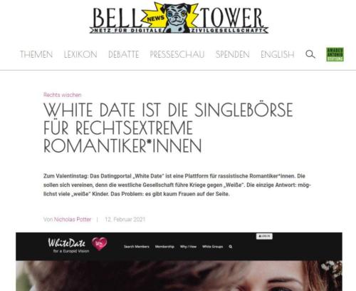 Weiße, die Weiße daten wollen, sind böse Nazis
