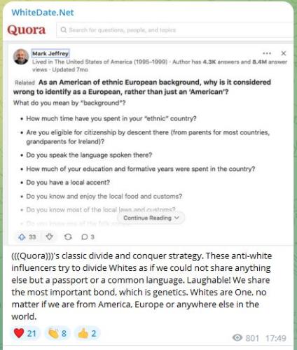 Dating White Women