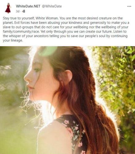 White People Only Dating Site