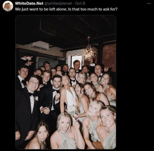 white people dating white people